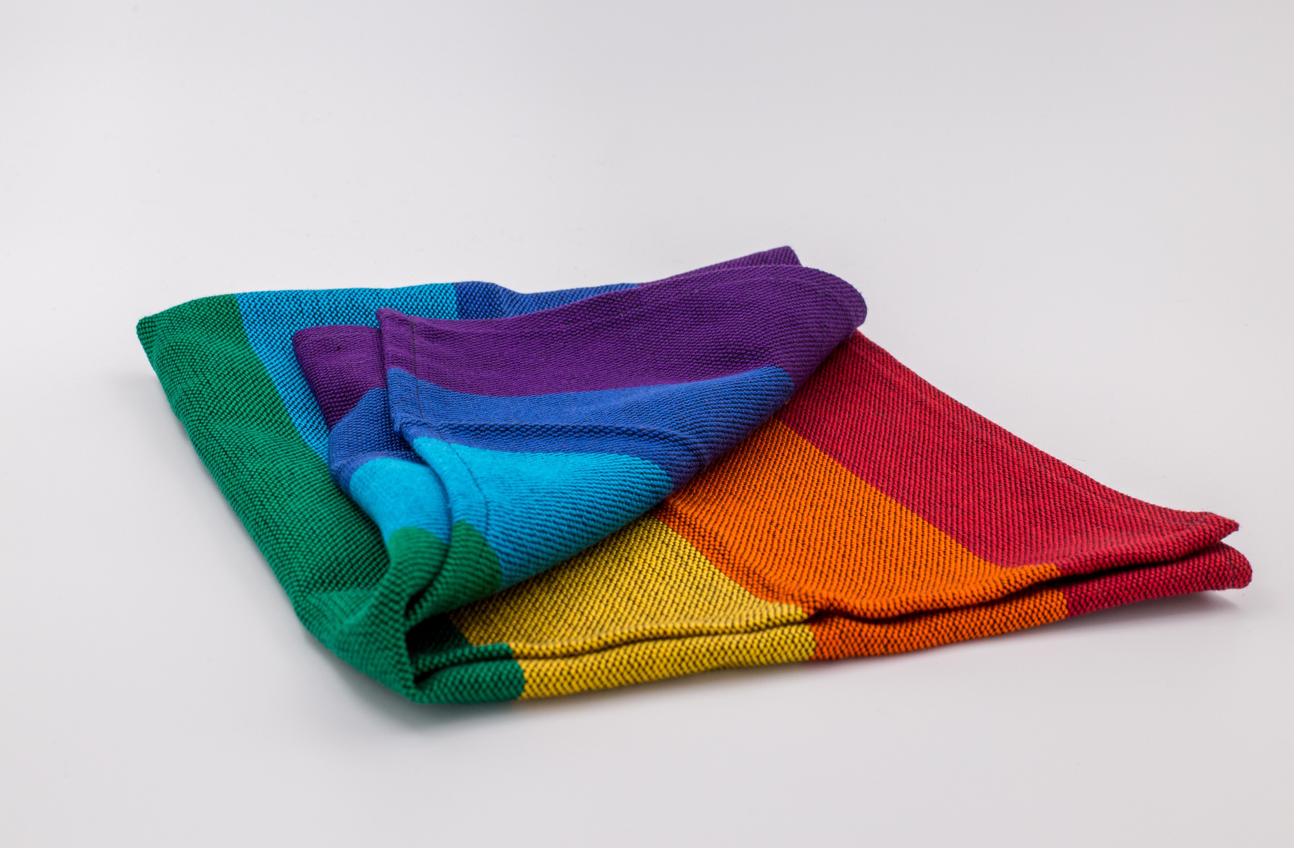 Handtuch Regenbogen gewoben 50x80cm