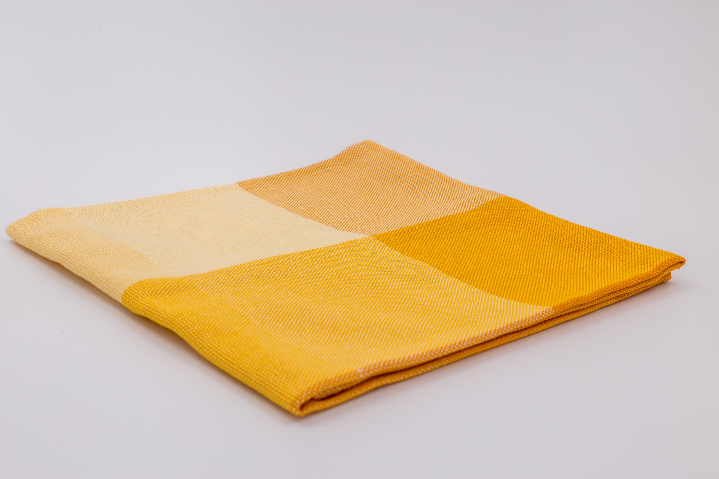Handtuch gelb gewoben 50x80cm