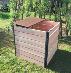 Kompost Würfel ohne Deckel Weisstanne, 85x85x85 cm